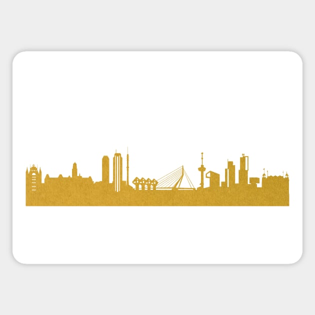 Golden Rotterdam Sticker by 44spaces